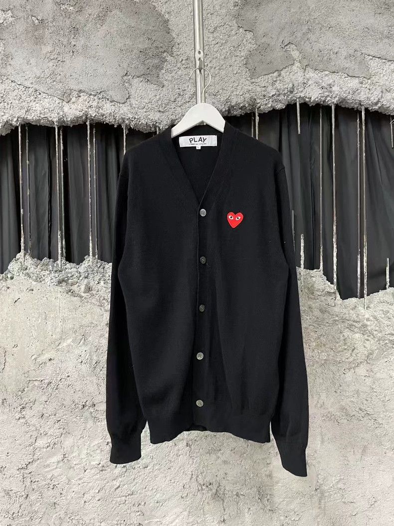 Comme des Garcons Comme Des Garcons Wool cardigan Size L / US 10 / IT 46 - 1 Thumbnail