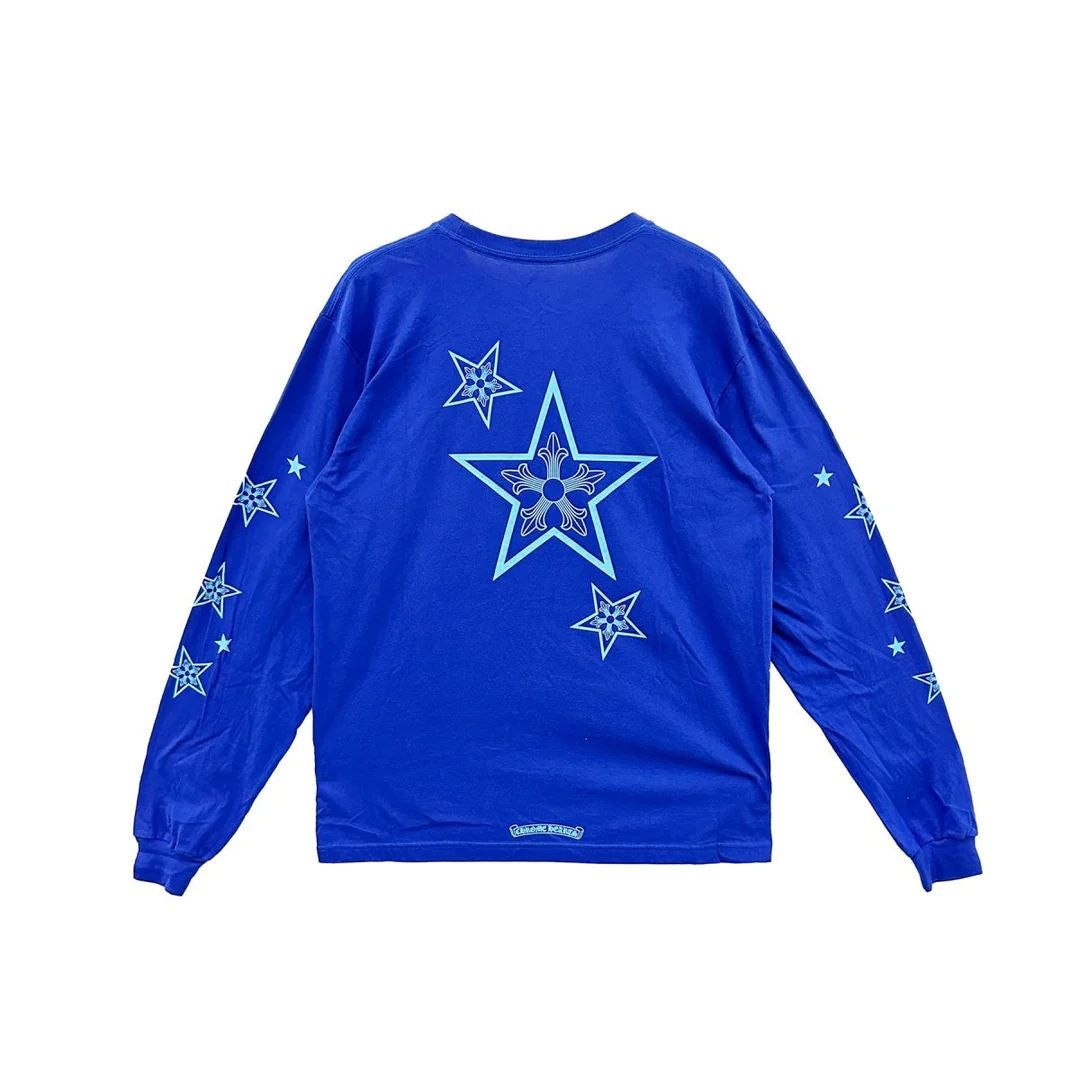 Long Sleeve Miami Blue Shirt