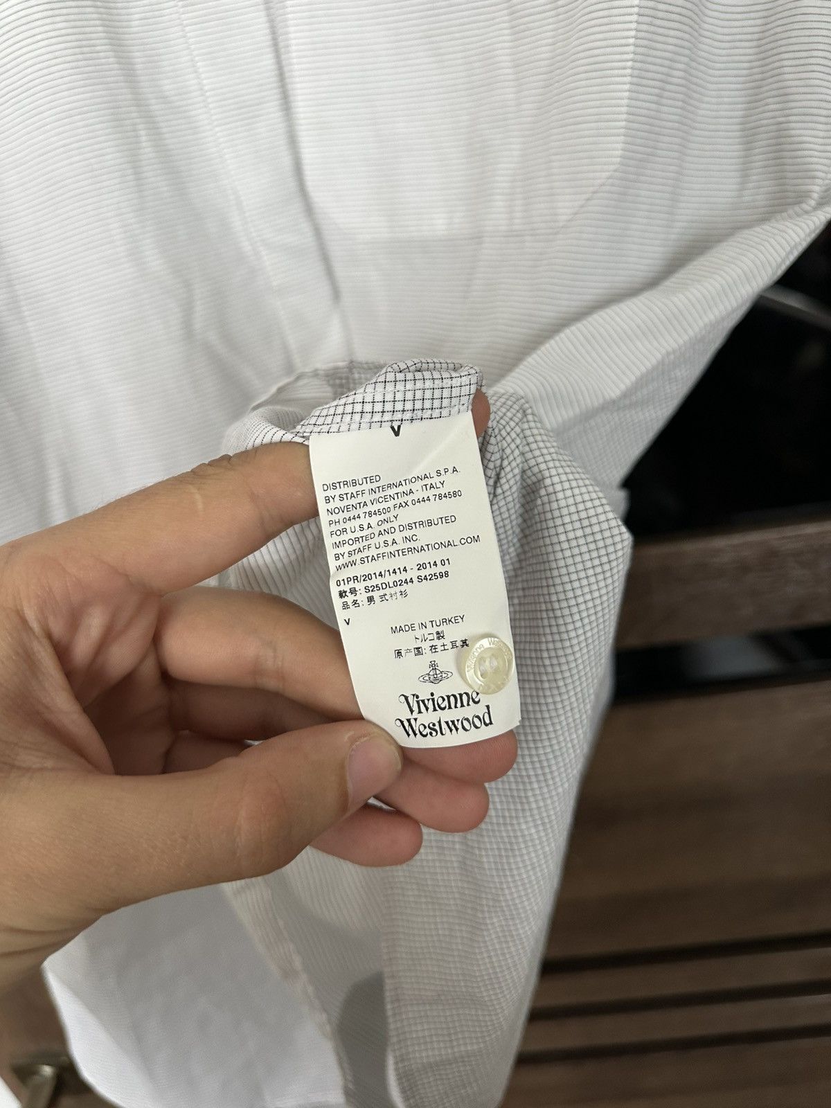 Vivienne Westwood Vivienne Westwood Shirt Button Up Checked Size US L / EU 52-54 / 3 - 10 Thumbnail
