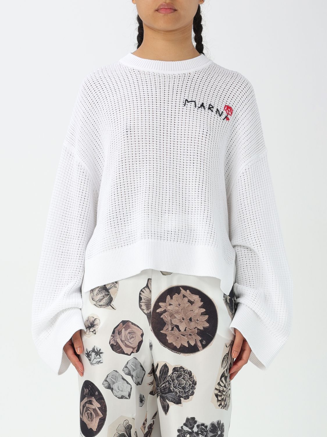 image of Marni Sweater Woman White, Women's (Size Small)