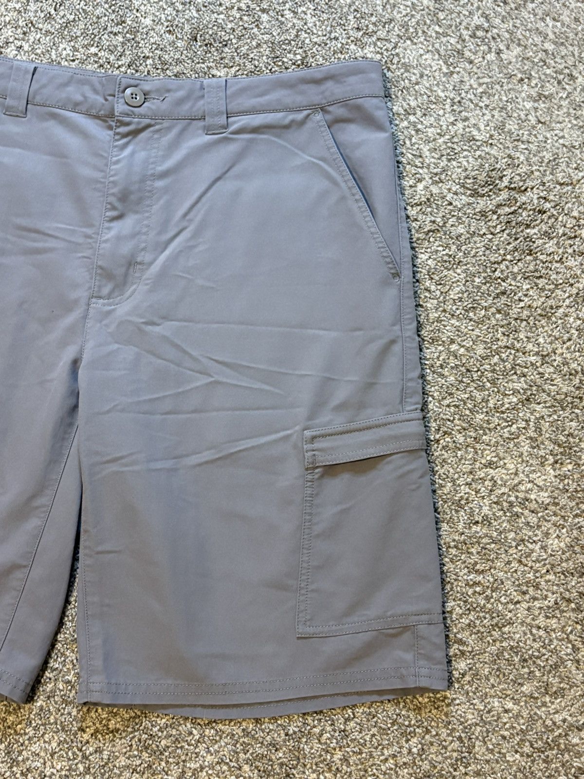 Patagonia Patagonia Men’s Casual Cargo Chino Shorts 36 Polyester Gray Size US 36 / EU 52 - 2 Thumbnail