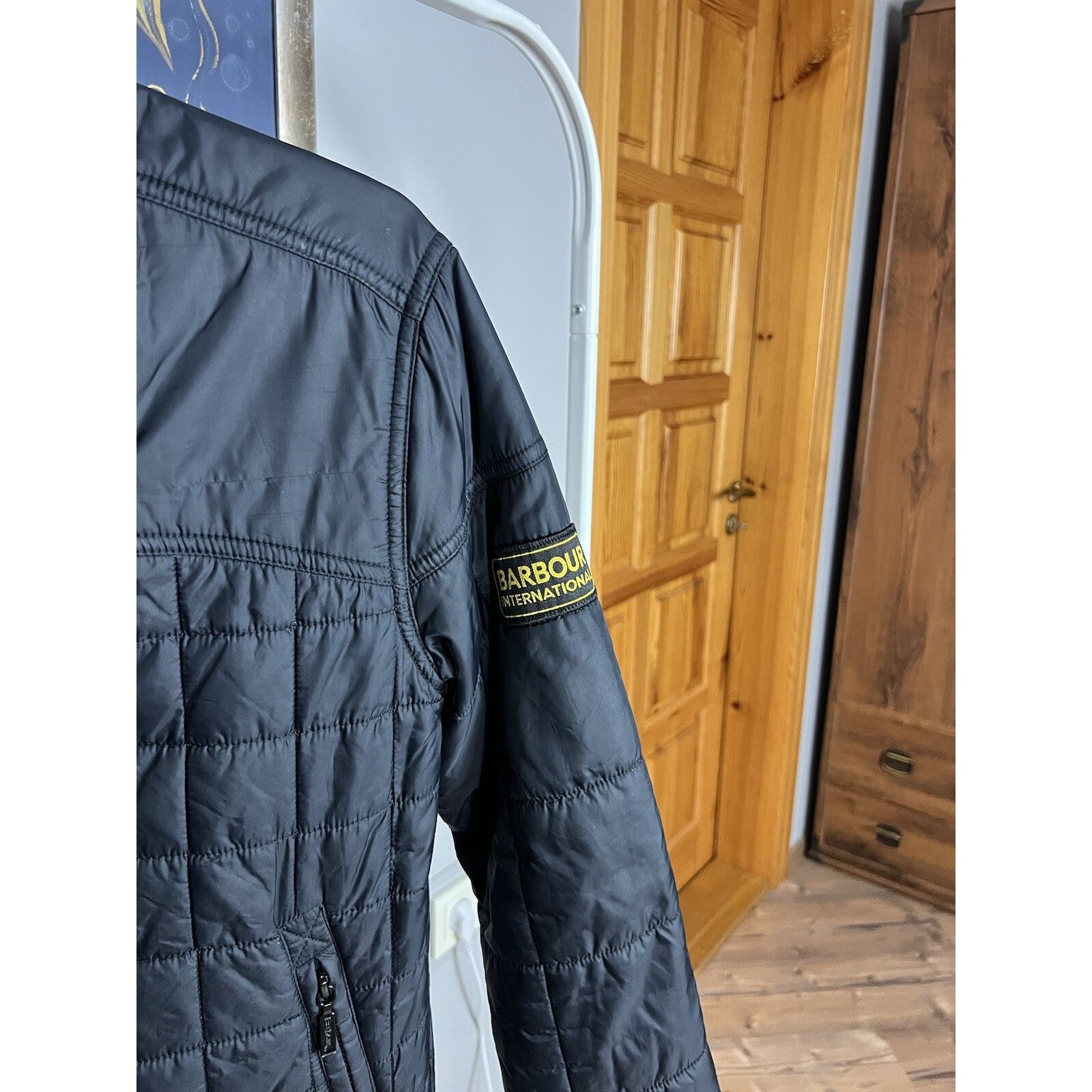 Barbour Barbour Burnout Quilt Men`s Black Quilted Jacket Size S Size US S / EU 44-46 / 1 - 5 Thumbnail