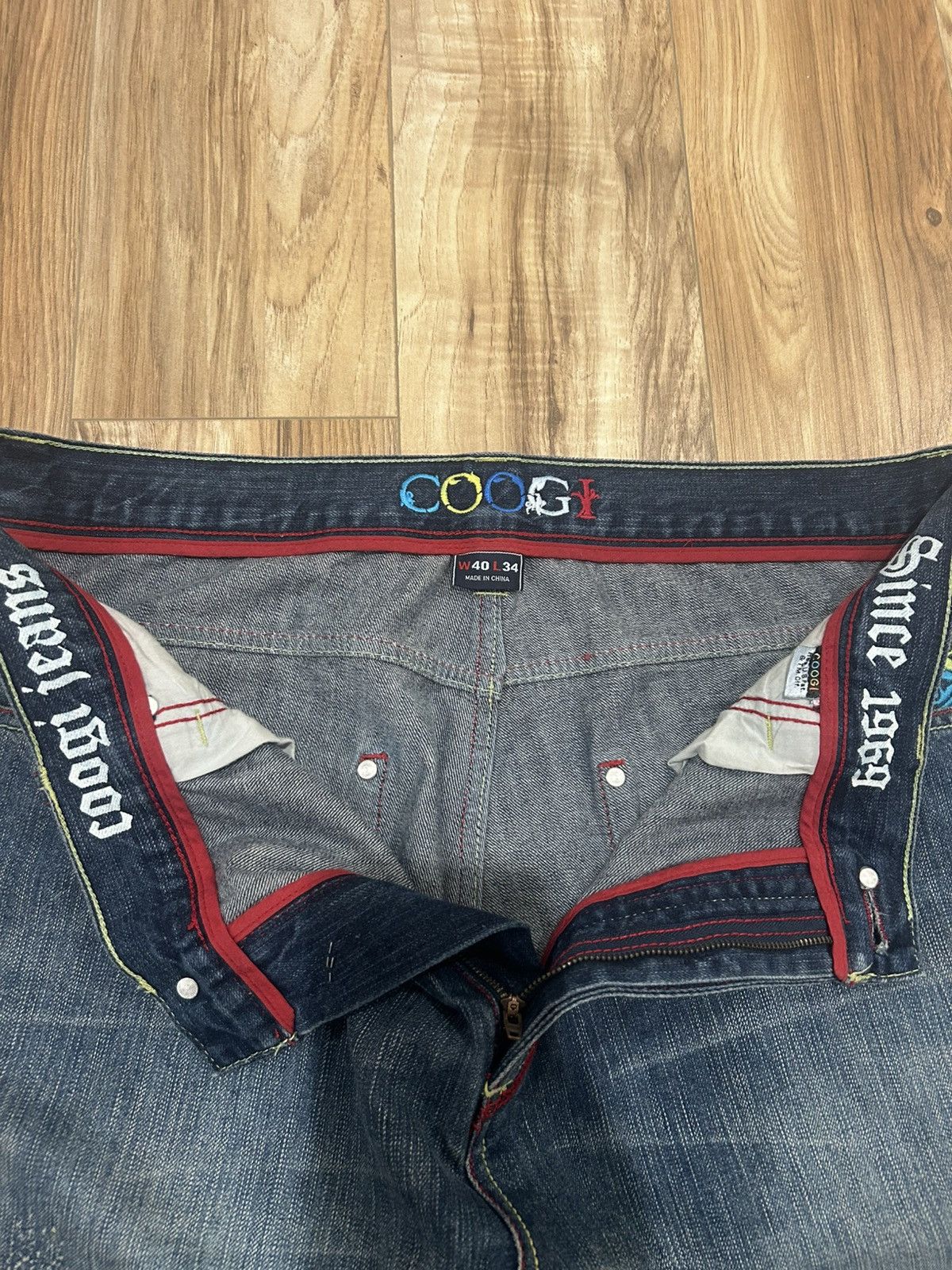 Coogi Vintage Y2K baggy coogi denim jeans with embroidery Size US 40 / EU 56 - 5 Thumbnail