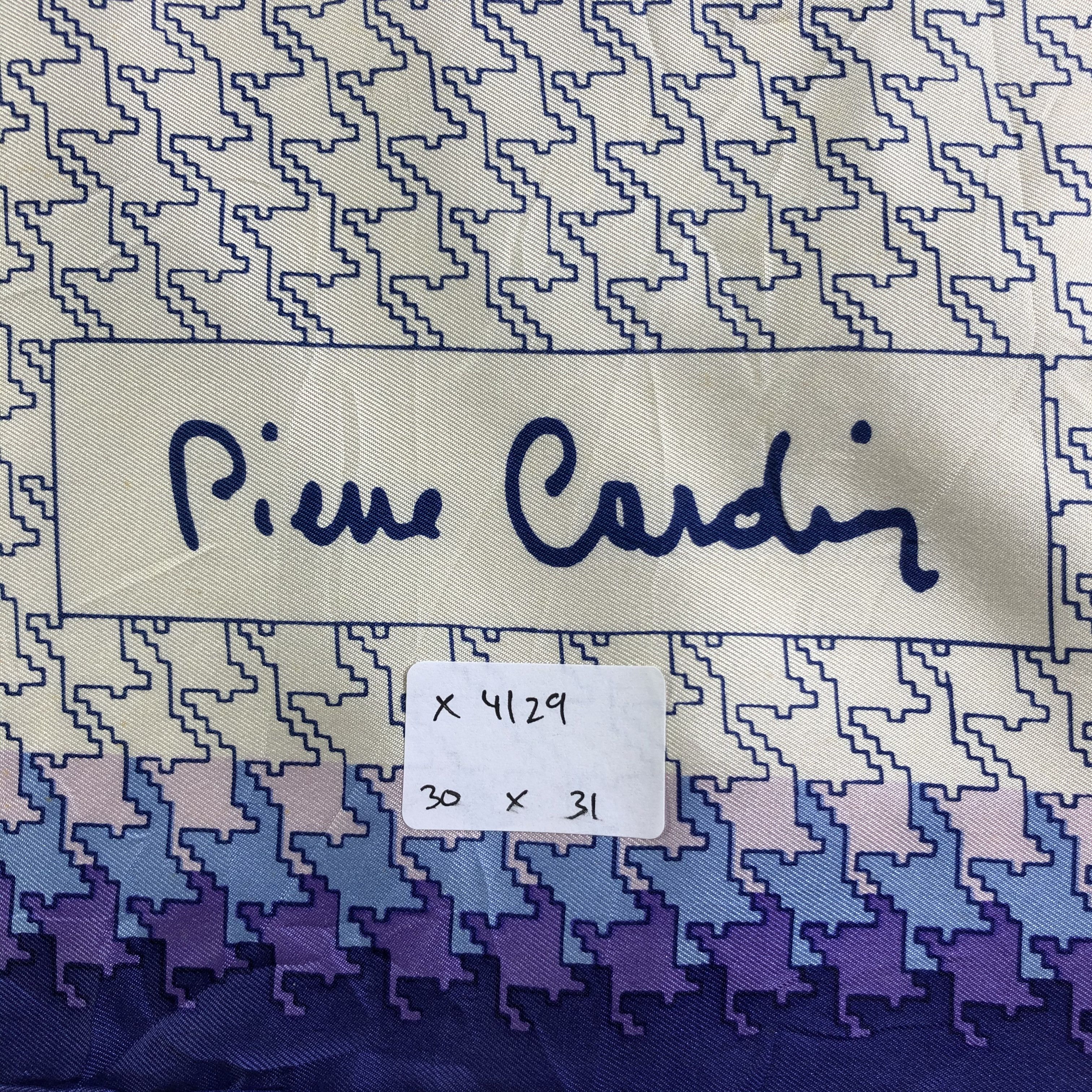 Pierre Cardin × Vintage Vintage Pierre Cardin Silk Scarf Size ONE SIZE - 6 Thumbnail