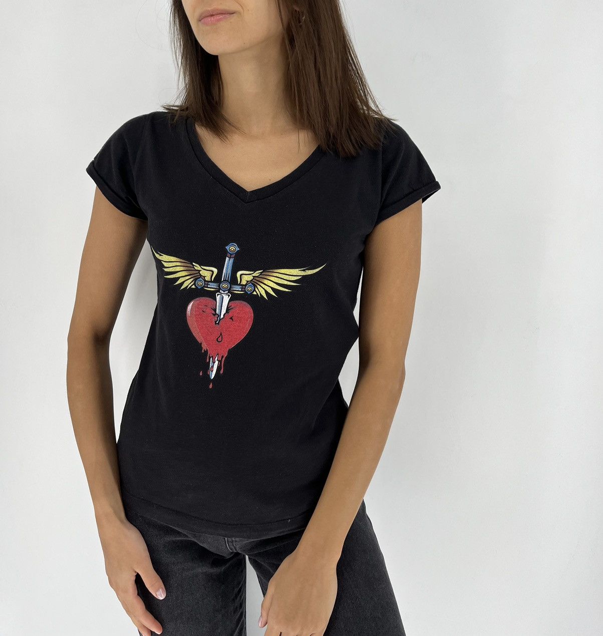 Band Tees VINTAGE BON JOVI BAND TEE Size M / US 6-8 / IT 42-44 - 1 Thumbnail