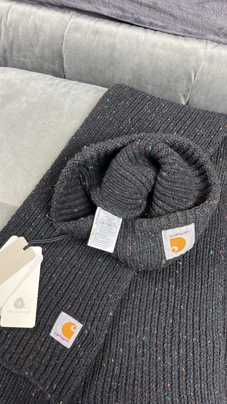 Carhartt × Carhartt Wip Carhartt hat + scarf set new condition Size ONE SIZE - 6 Thumbnail