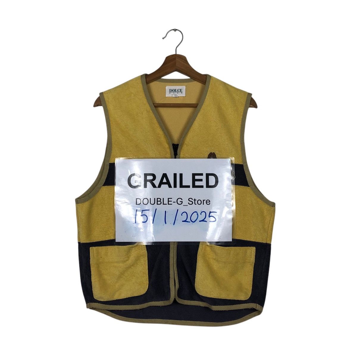 Cartoon Network 📌Vintage Vest Utility Multi Pocket Dolce Club Issey Miyake Size US M / EU 48-50 / 2 - 1 Thumbnail