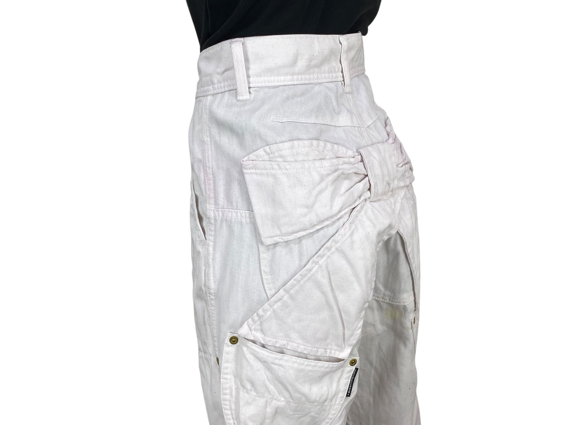 mercibeaucoup Drop Crotch Baker Pocket Rodeo Crowns Pants Size US 30 / EU 46 - 8 Thumbnail