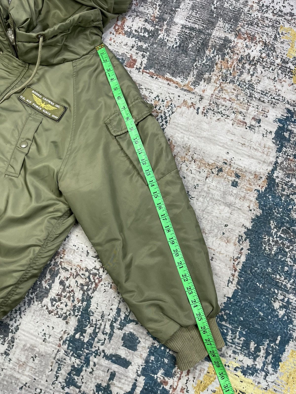 Japanese Brand RCWB Rodeo Crowns Wide Bowl Type N3-B Military Jacket Size M / US 6-8 / IT 42-44 - 12 Thumbnail