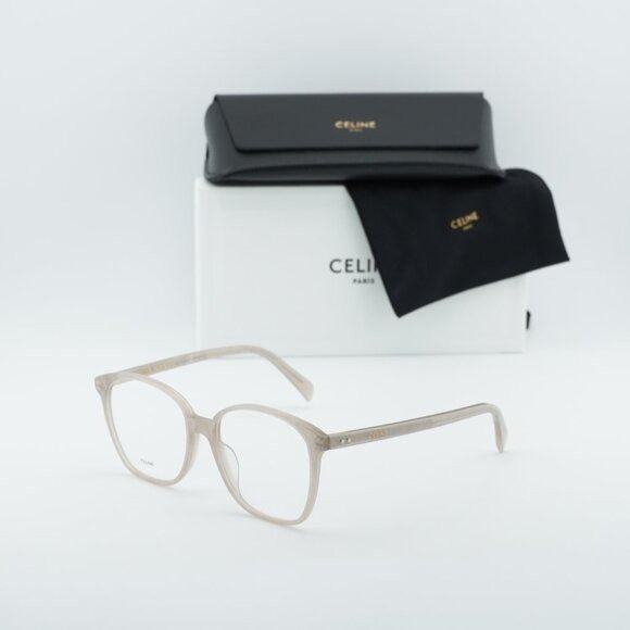 Celine Celine CL50115I 020 Eyeglasses Milky Grey Size ONE SIZE - 1 Thumbnail
