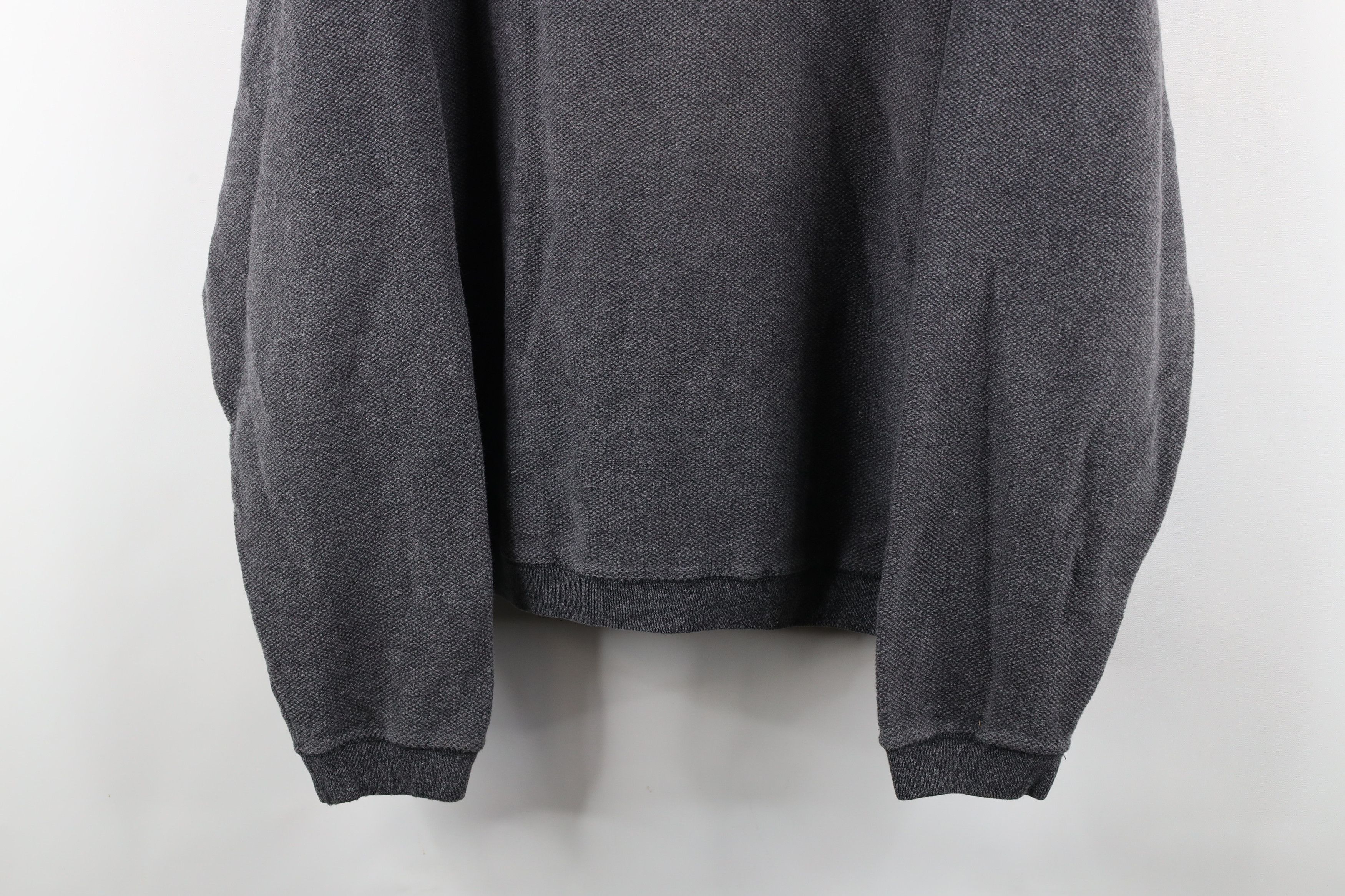 Lands' End × Vintage Vintage 90s Lands End Knit Boxy Fit Long Sleeve Polo USA Size US L / EU 52-54 / 3 - 3 Thumbnail