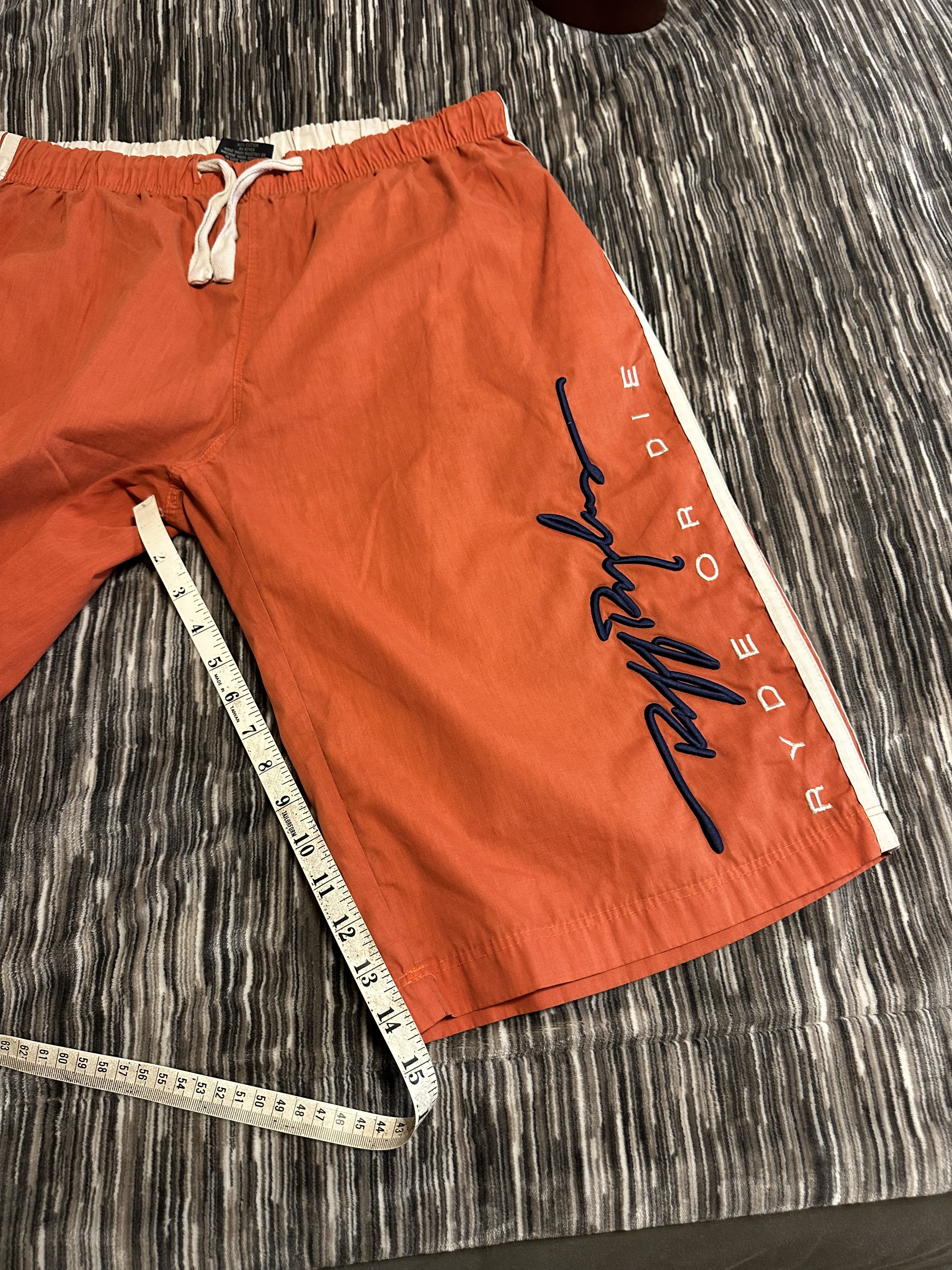 Ruff Ryders Vintage ruff ryders ryde or die baggy shorts orange Size US 32 / EU 48 - 6 Thumbnail