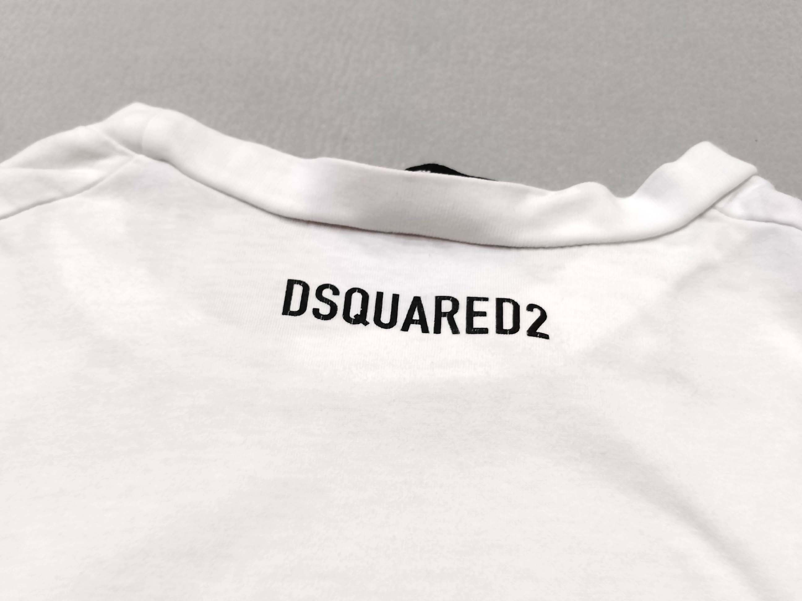 Dsquared2 Dsquared2 Logo White T-Shirt Size Mens XL S74GD0786 Size US XL / EU 56 / 4 - 3 Thumbnail