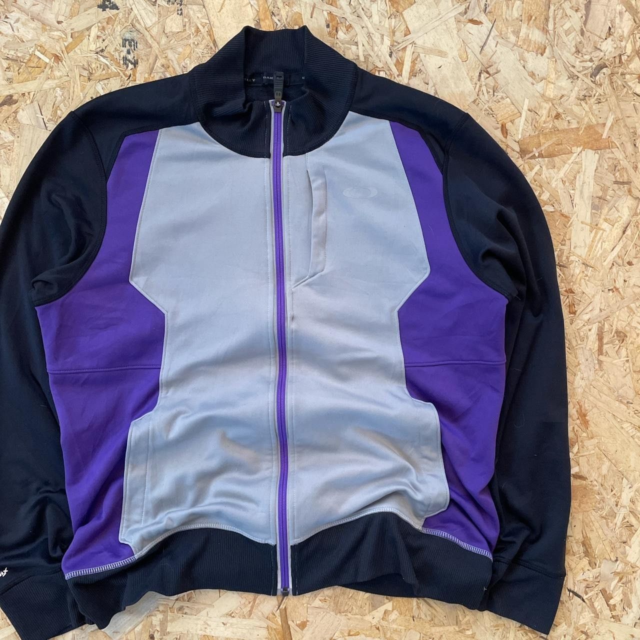 Oakley × Vintage Vintage Y2k Oakley Zip Up Size US L / EU 52-54 / 3 - 2 Thumbnail