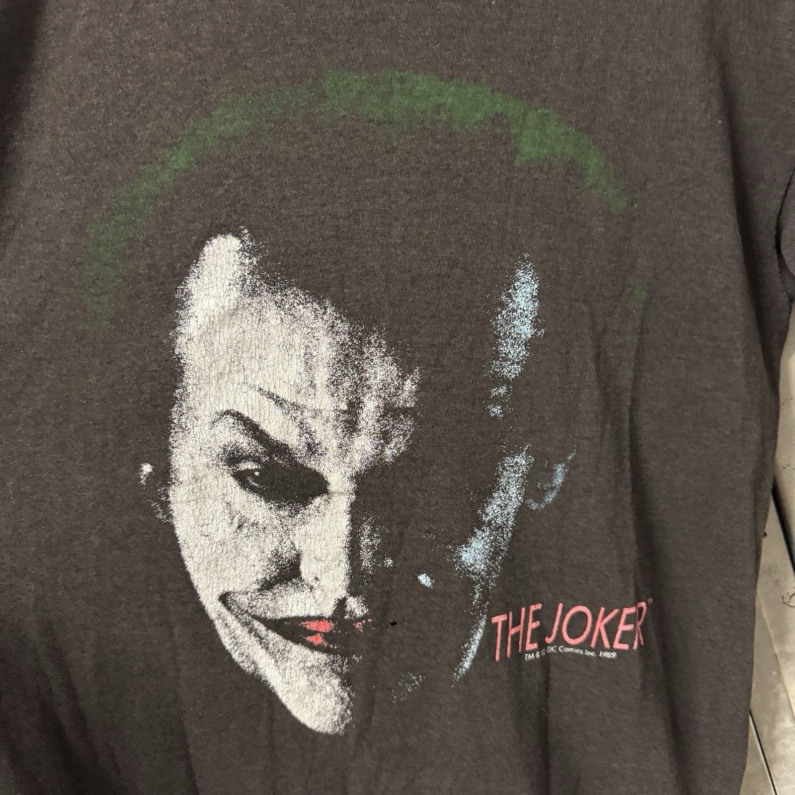 DC Comics Vintage 1989 The Joker Jack Nicholson Comics Batman T Shirt Size US M / EU 48-50 / 2 - 3 Thumbnail