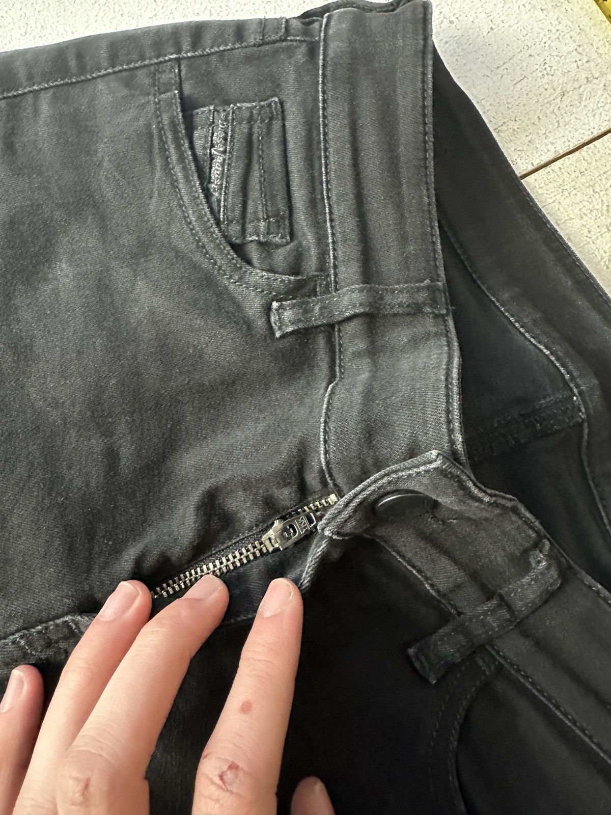 Diesel 🚨 DIESEL AVANT GARDE GOTHIC WOMEN JEANS LOGO IFSIXWASNINE Size 26" / US 2 / IT 38 - 4 Thumbnail