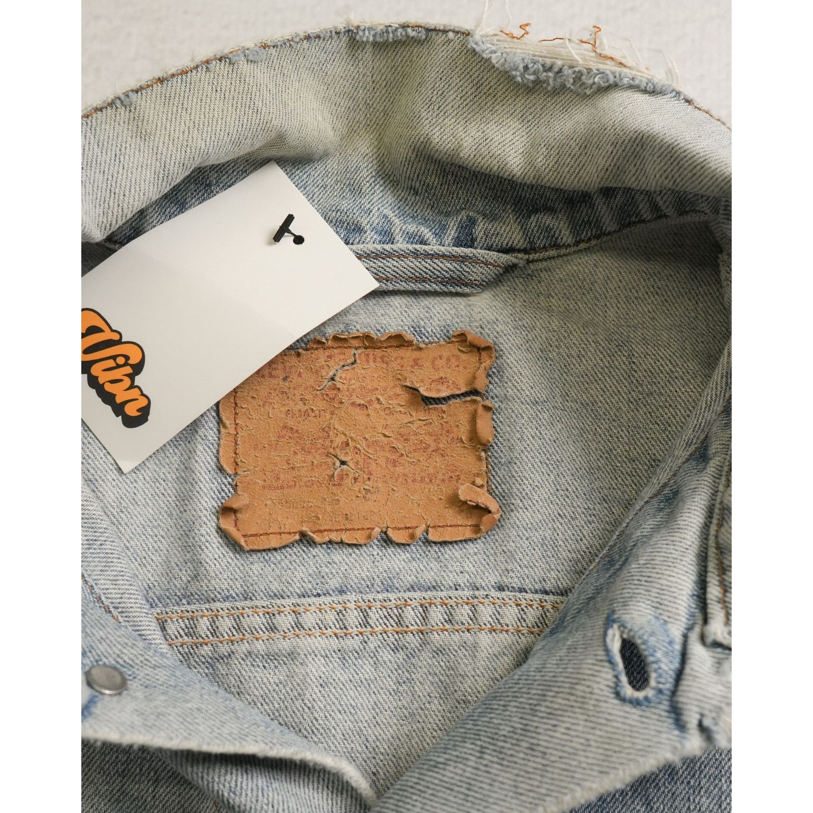 Levi's Vintage 90s Levis Blue Regular Denim Jacket - Women's Large Size L / US 10 / IT 46 - 3 Thumbnail