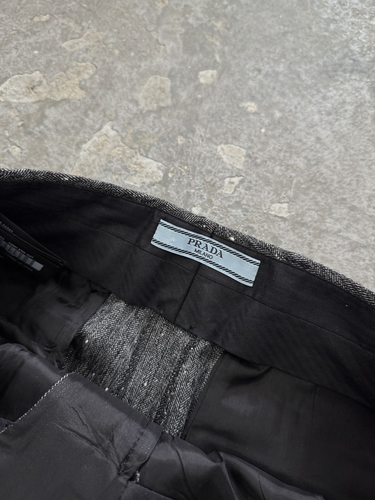 Prada Vintage Prada Wool Pants Size 30" / US 8 / IT 44 - 4 Thumbnail