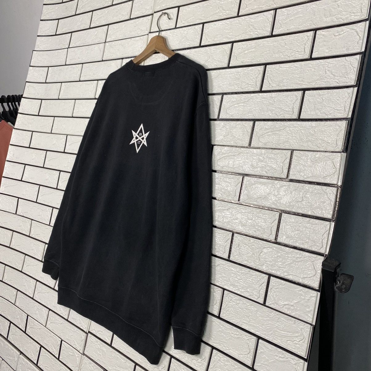 Japanese Brand Shocken Vintage Sweatshirt Punk Design Full Print Size US XXL / EU 58 / 5 - 11 Thumbnail