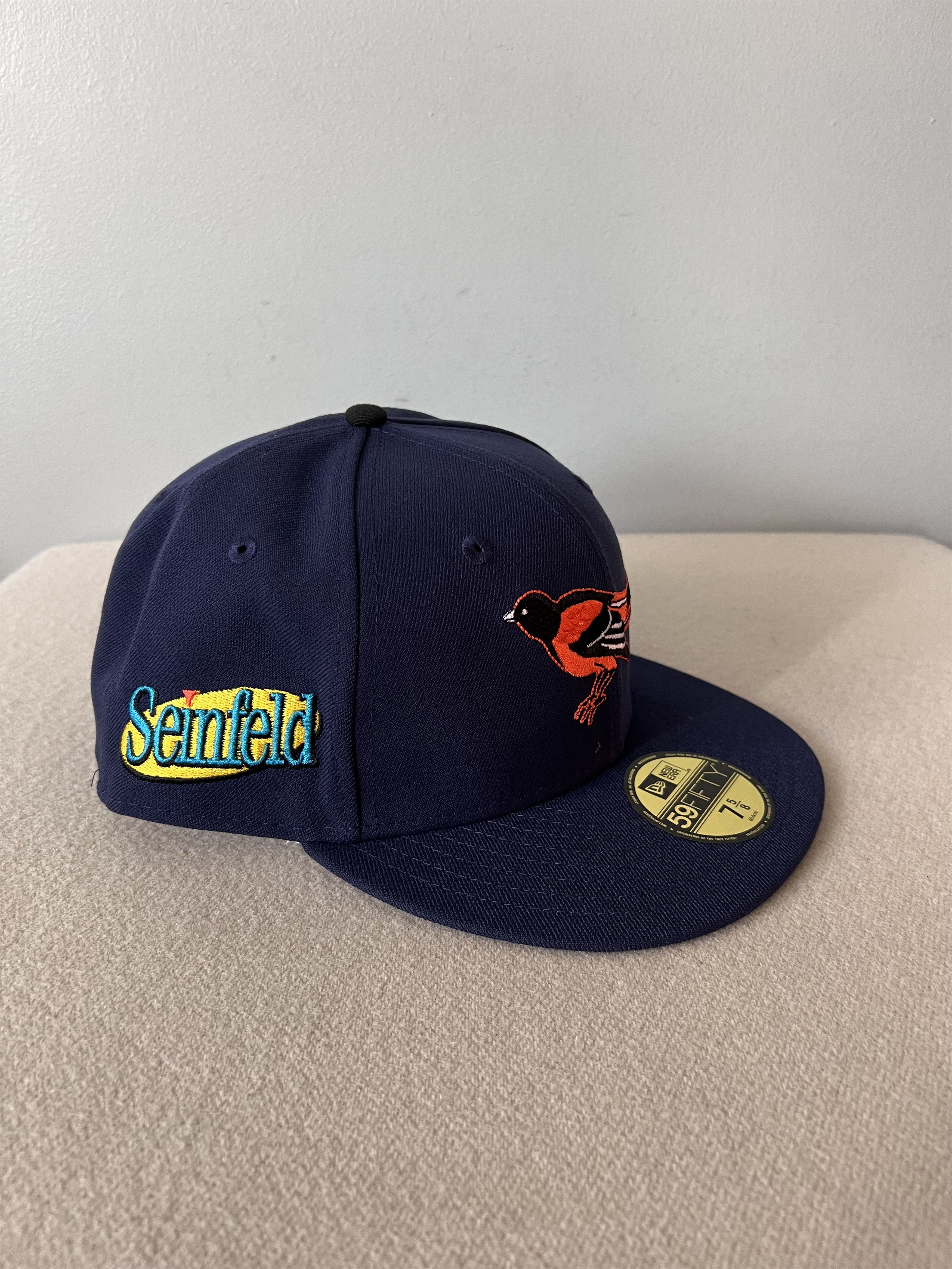 New Era 7 5/8 New Era Hat Club Seinfeld Baltimore Orioles 59FIFTY Size ONE SIZE - 1 Thumbnail