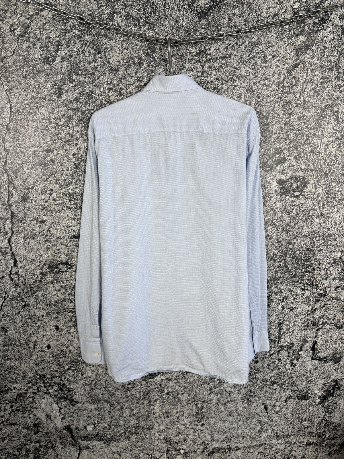 Dolce & Gabbana Dolce Gabbana Long Sleeve Shirt Button Up Italy Made Size 44 Size US XL / EU 56 / 4 - 12 Thumbnail
