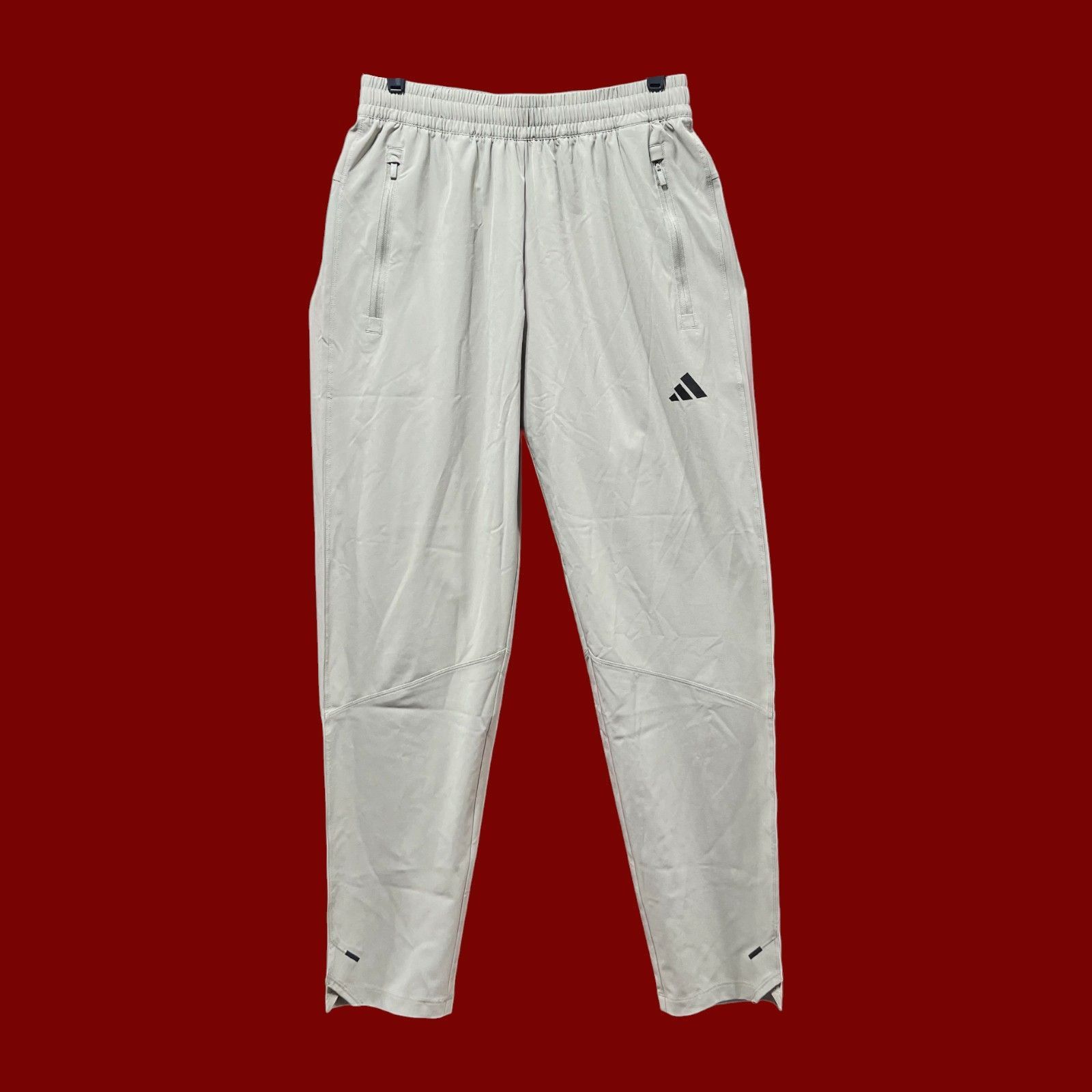 Adidas Adidas - Men's Mid-Rise Workout Pant - Light Green - Small Size ONE SIZE - 3 Thumbnail