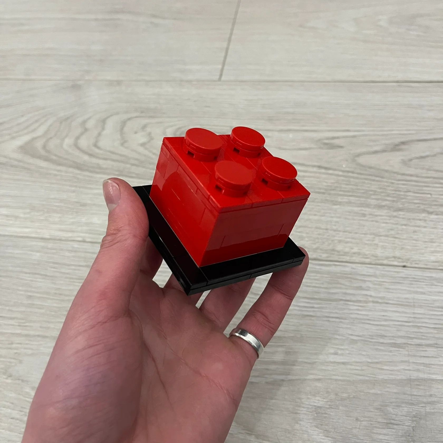 LEGO LEGO 2x2 Red Brick M&T 6508941 Size ONE SIZE - 3 Thumbnail