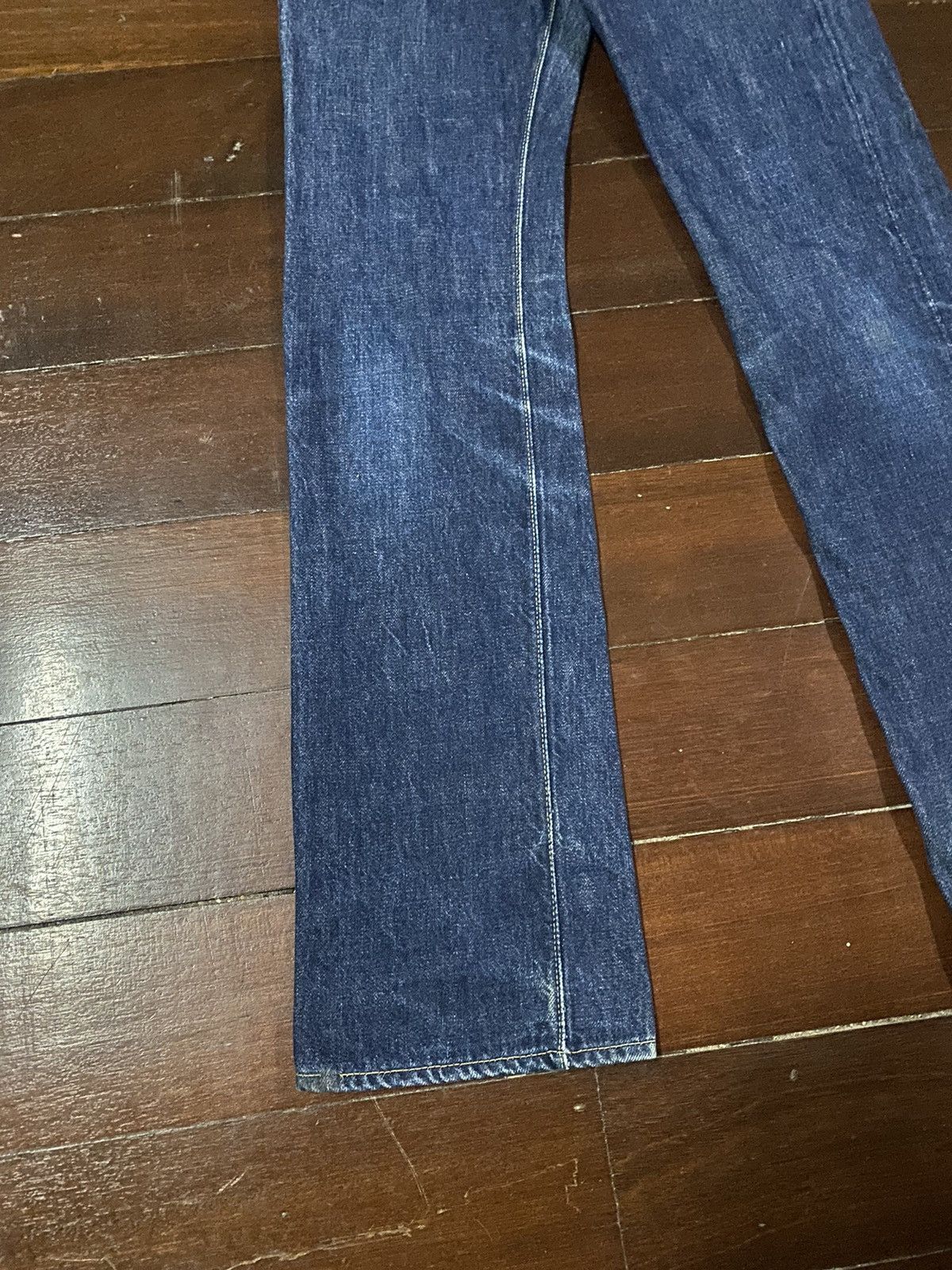 Warehouse AMAZING FIRE 🔥 VTG WAREHOUSE COMPANY BOOT CUT Size US 28 / EU 44 - 6 Thumbnail