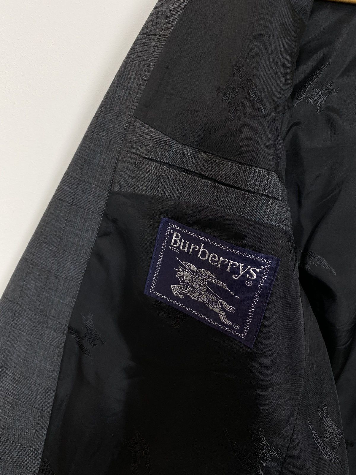 Burberry Burberrys Long Sleeve Wool Blazer Jacket Men’s Size XL Size 44L - 6 Thumbnail