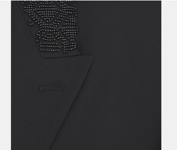 Dior o1w1db11124 Two-Button Bar Jacket in Black Size US S / EU 44-46 / 1 - 3 Thumbnail