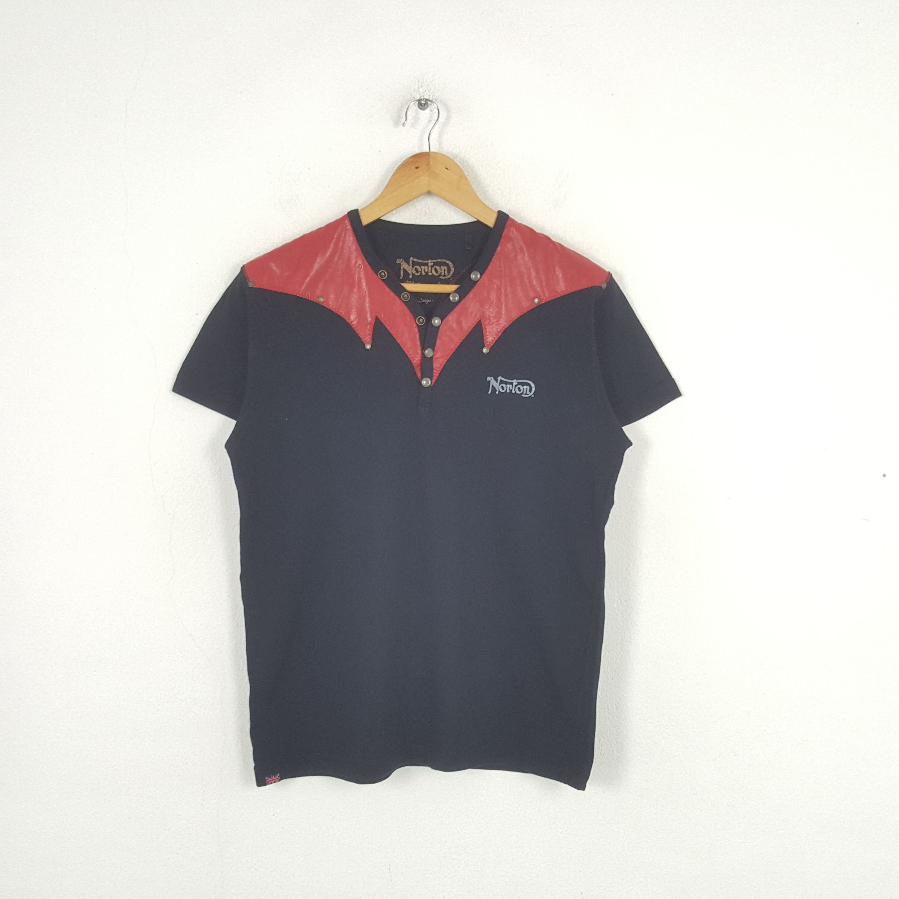 Norton × Vintage Vintage Norton Racing Motorsports Team Tshirt C285N1 Size US M / EU 48-50 / 2 - 3 Thumbnail