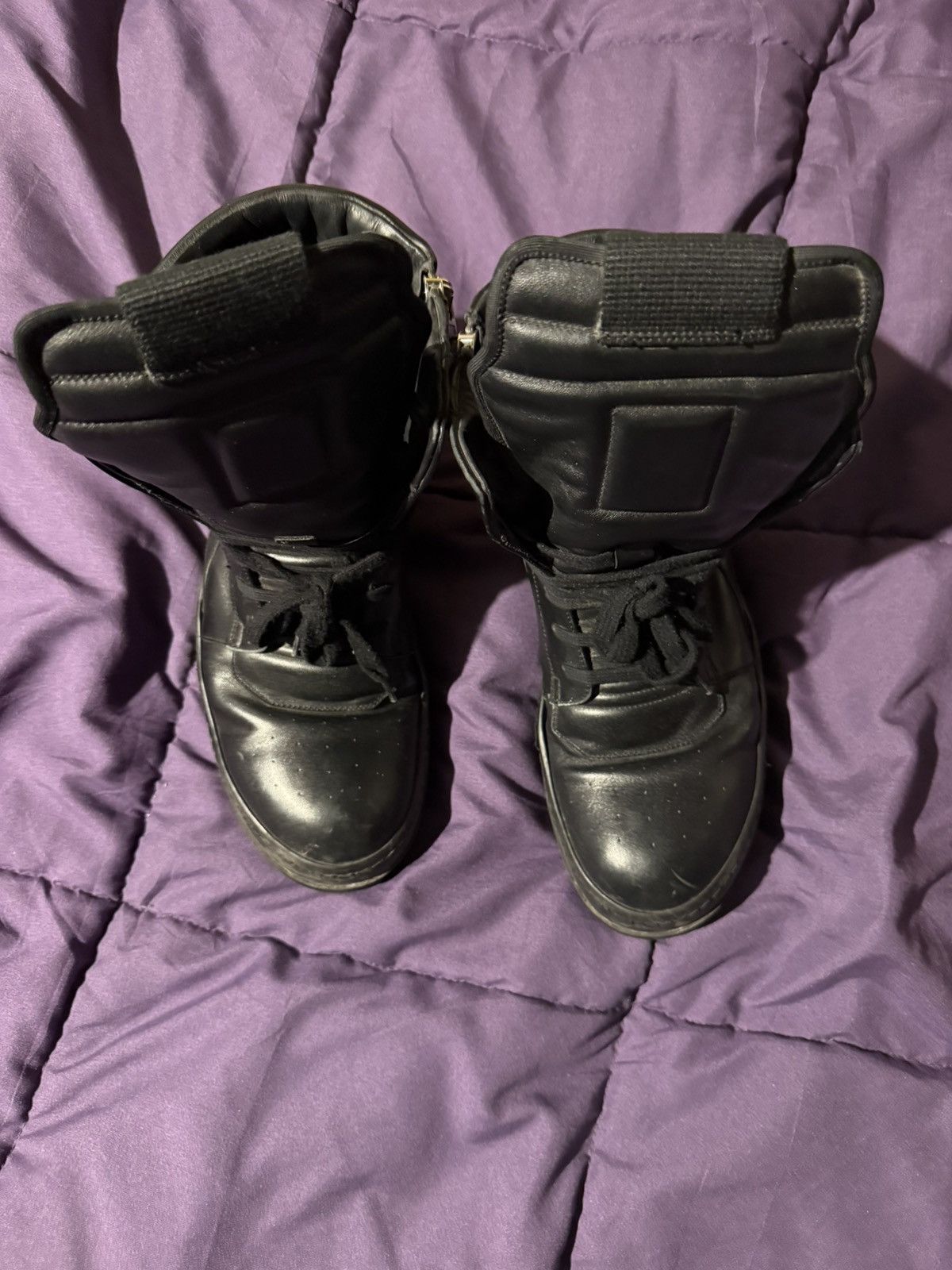 Rick Owens rick owen geobaskets triple black Size US 9 / EU 42 - 7 Thumbnail