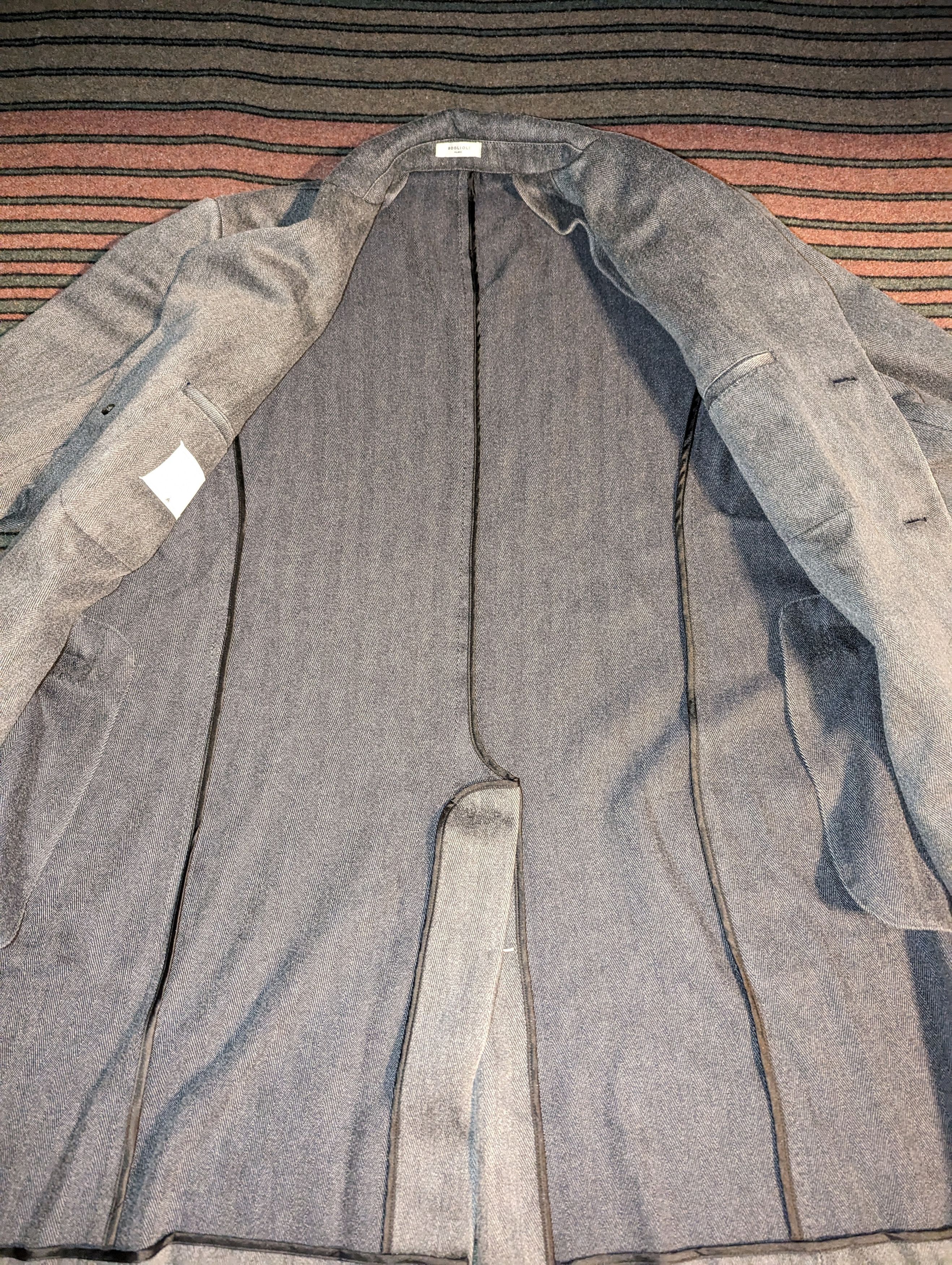 Boglioli Boglioli Virgin Wool Cashmere Coat Size US L / EU 52-54 / 3 - 3 Thumbnail