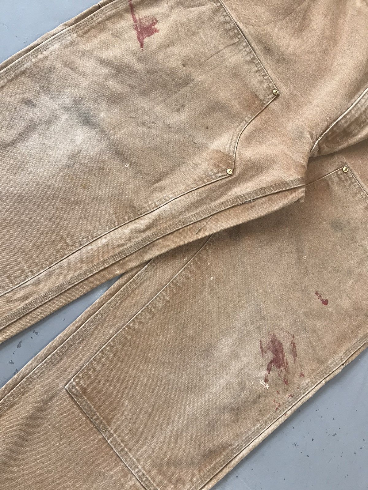 Carhartt × Vintage Vintage Carhartt B01 BRN double knee denim Size US 44 / EU 60 - 5 Thumbnail