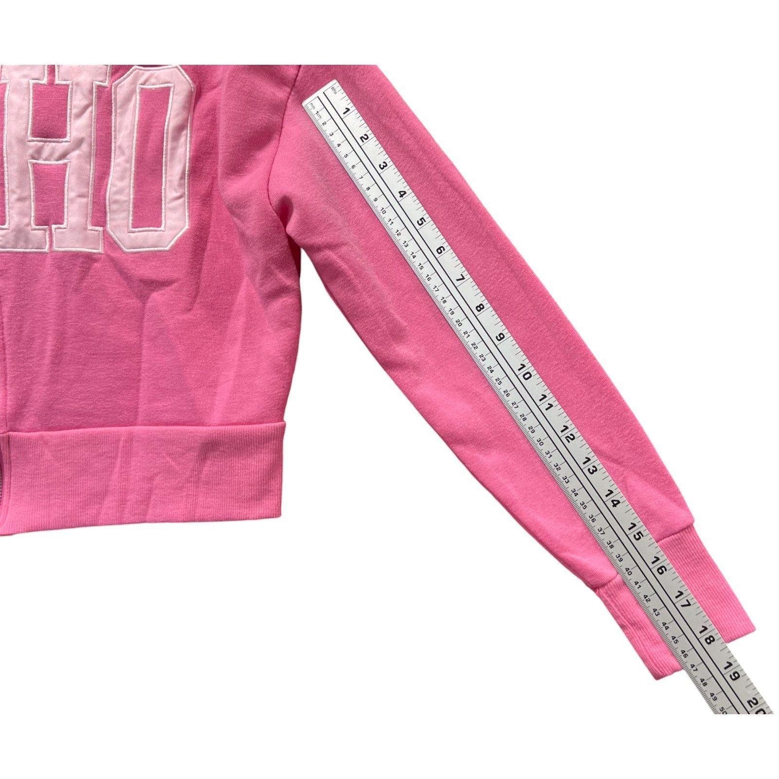 rue21 Rue 21 - Women's Long Sleeve Hooded Sweatshirt - Pink - Medi Size M / US 6-8 / IT 42-44 - 7 Thumbnail