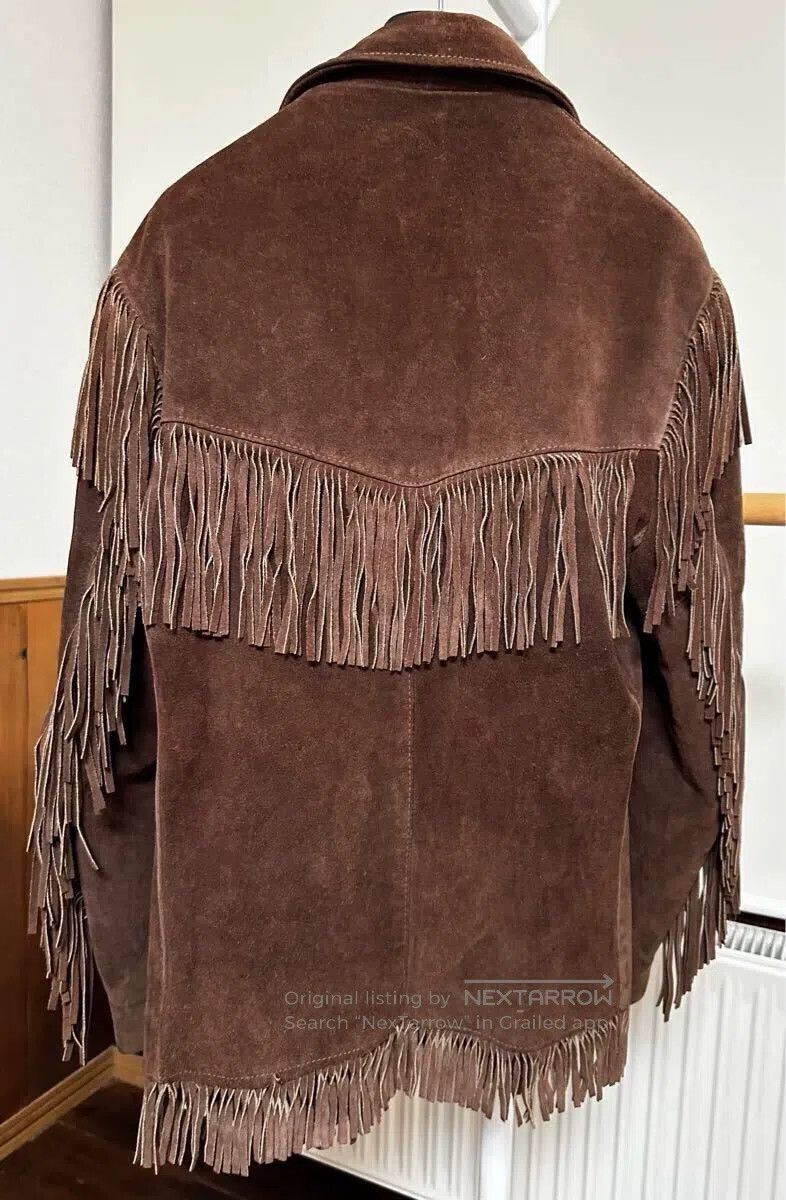 Schott Schott Western-style coat, fringed, cowhide suede Size US XXS / EU 40 - 2 Thumbnail