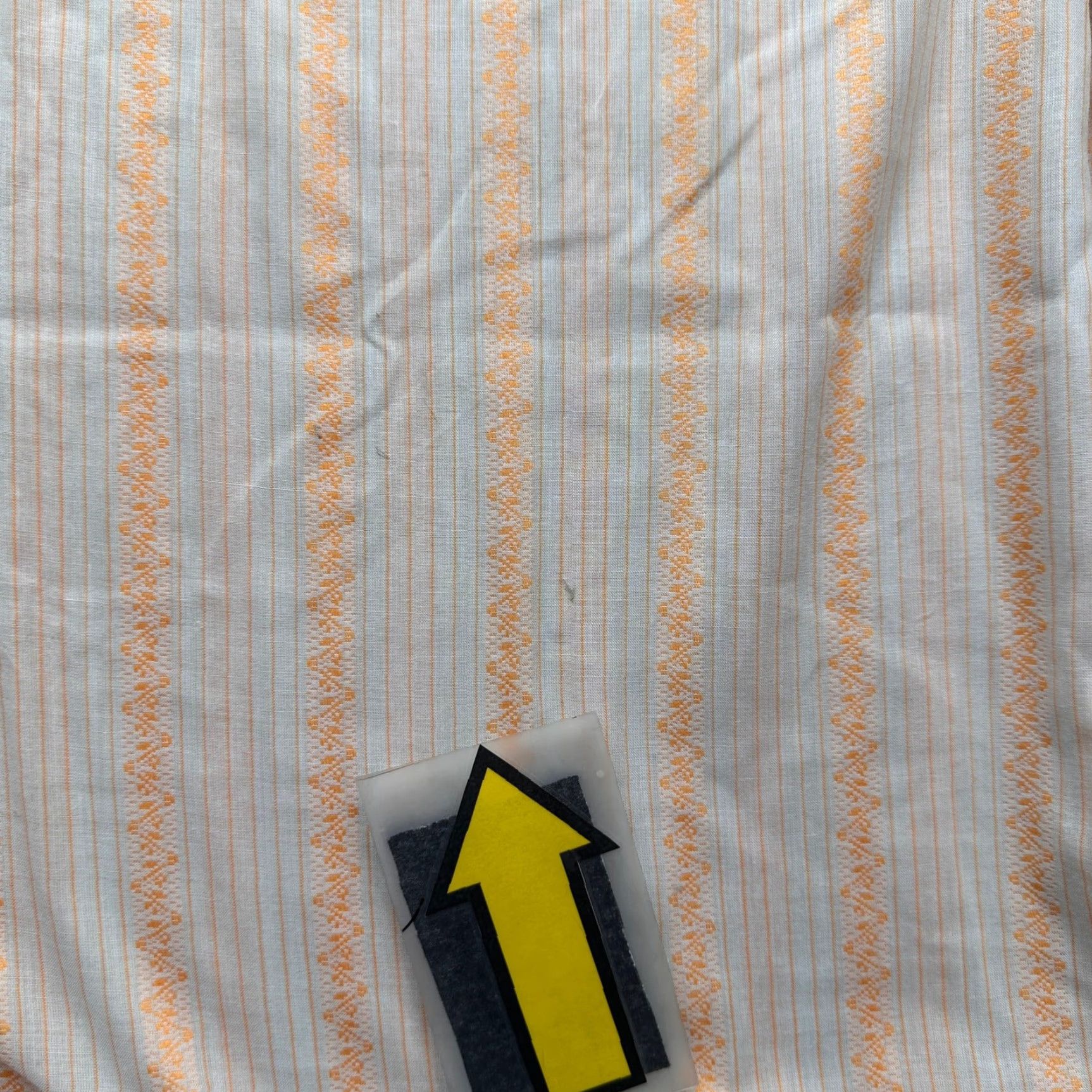 Arrow VINTAGE Belmont Pacer Arrow Sanforized Button Shirt Mens XL Long Sleeve Orange Striped 70s 80s Size US XL / EU 56 / 4 - 6 Thumbnail