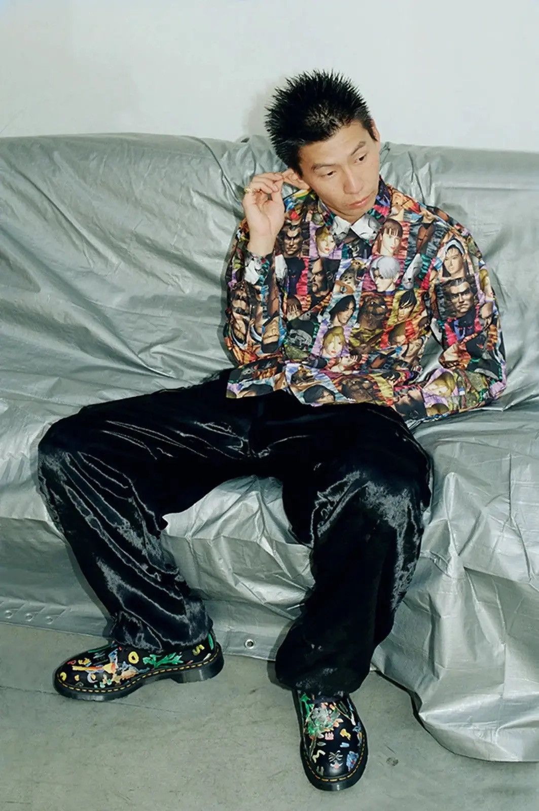 Supreme × Yohji Yamamoto Supreme X Yohji Yamamoto faux fur cargo 