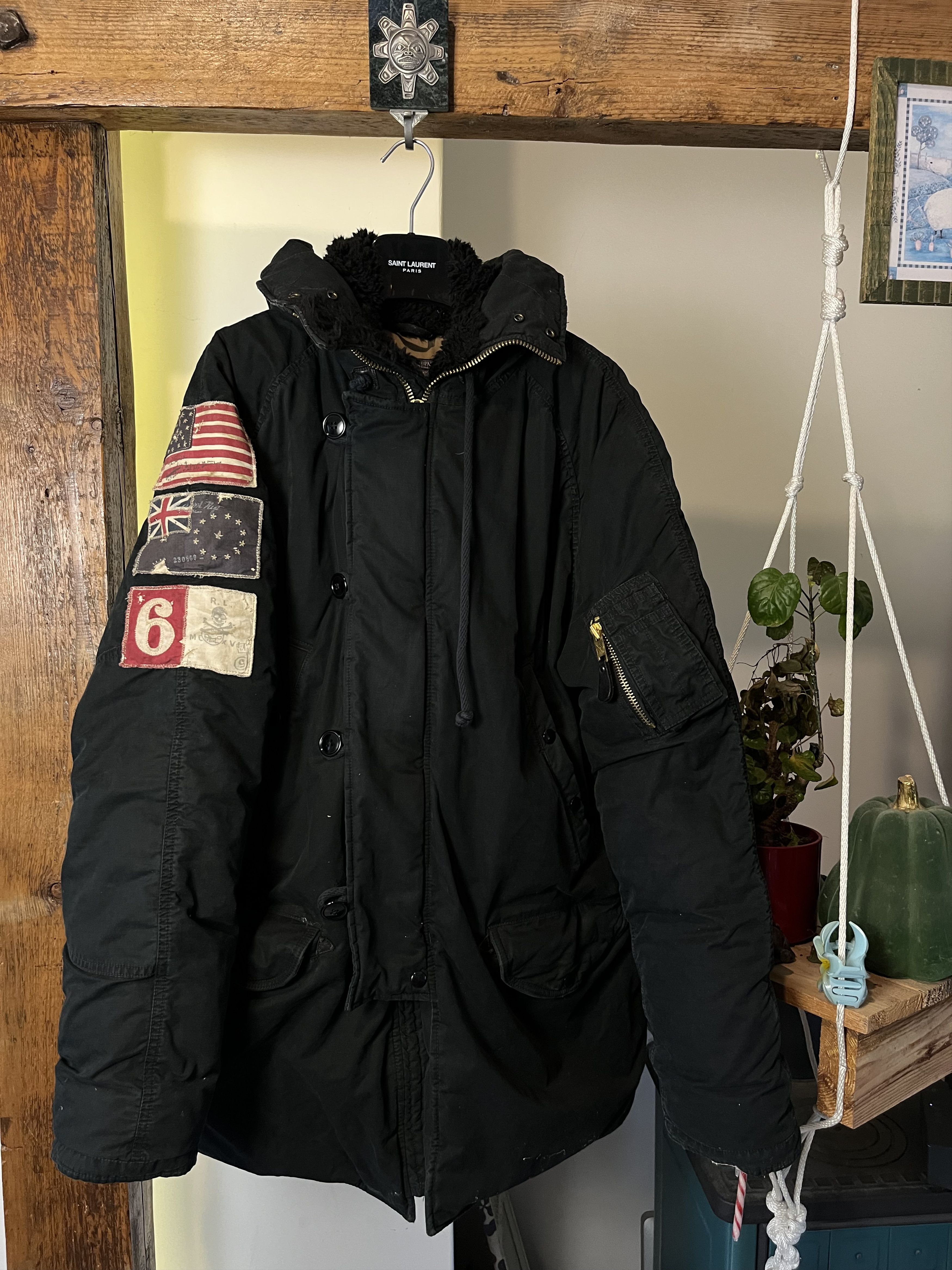 Polo Ralph Lauren × Rugby Ralph Lauren Big Kicker Red Rugby Jacket