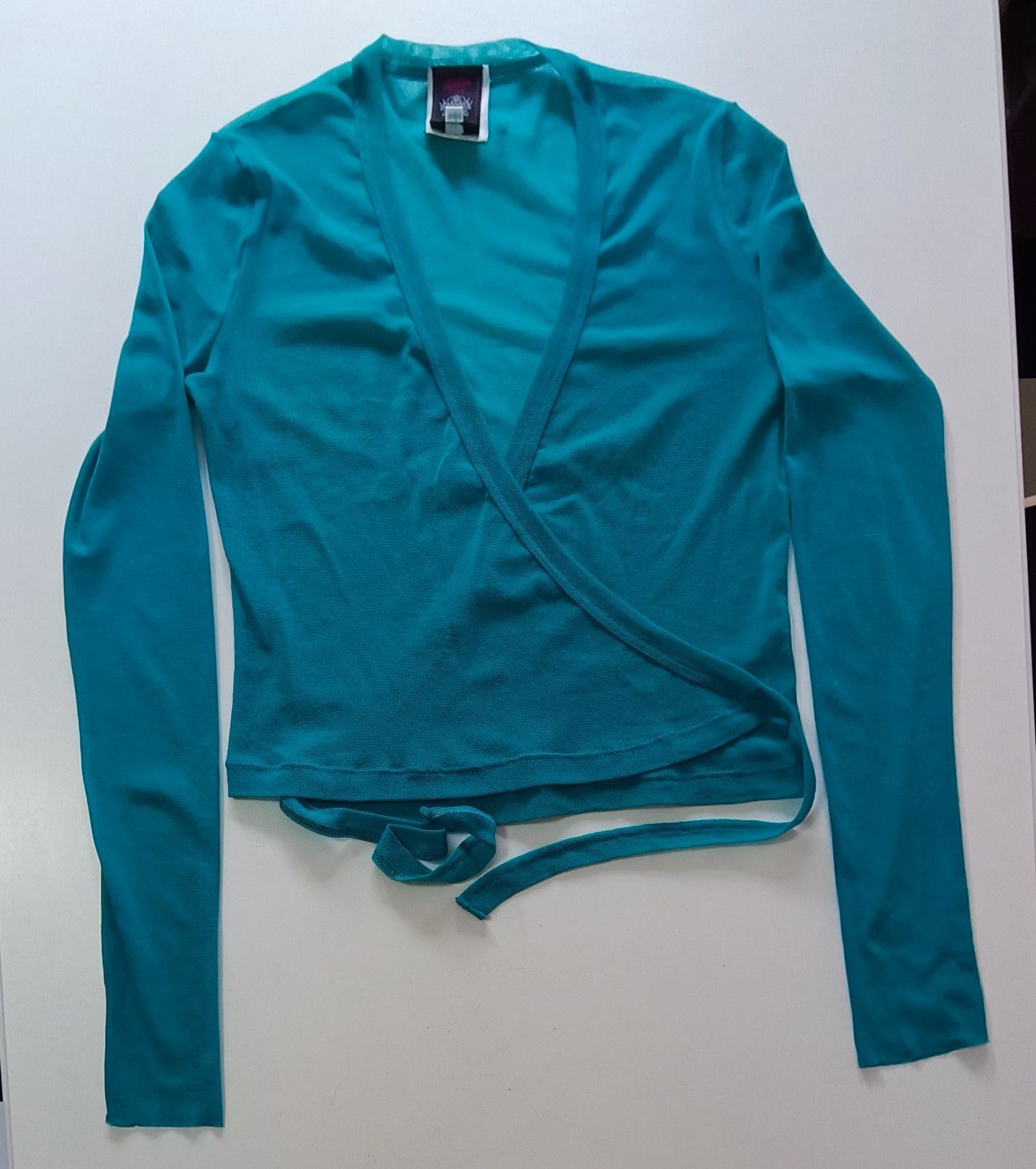 Jean Paul Gaultier 90's - Turquoise mesh cache coeur / top Size L / US 10 / IT 46 - 25 Thumbnail