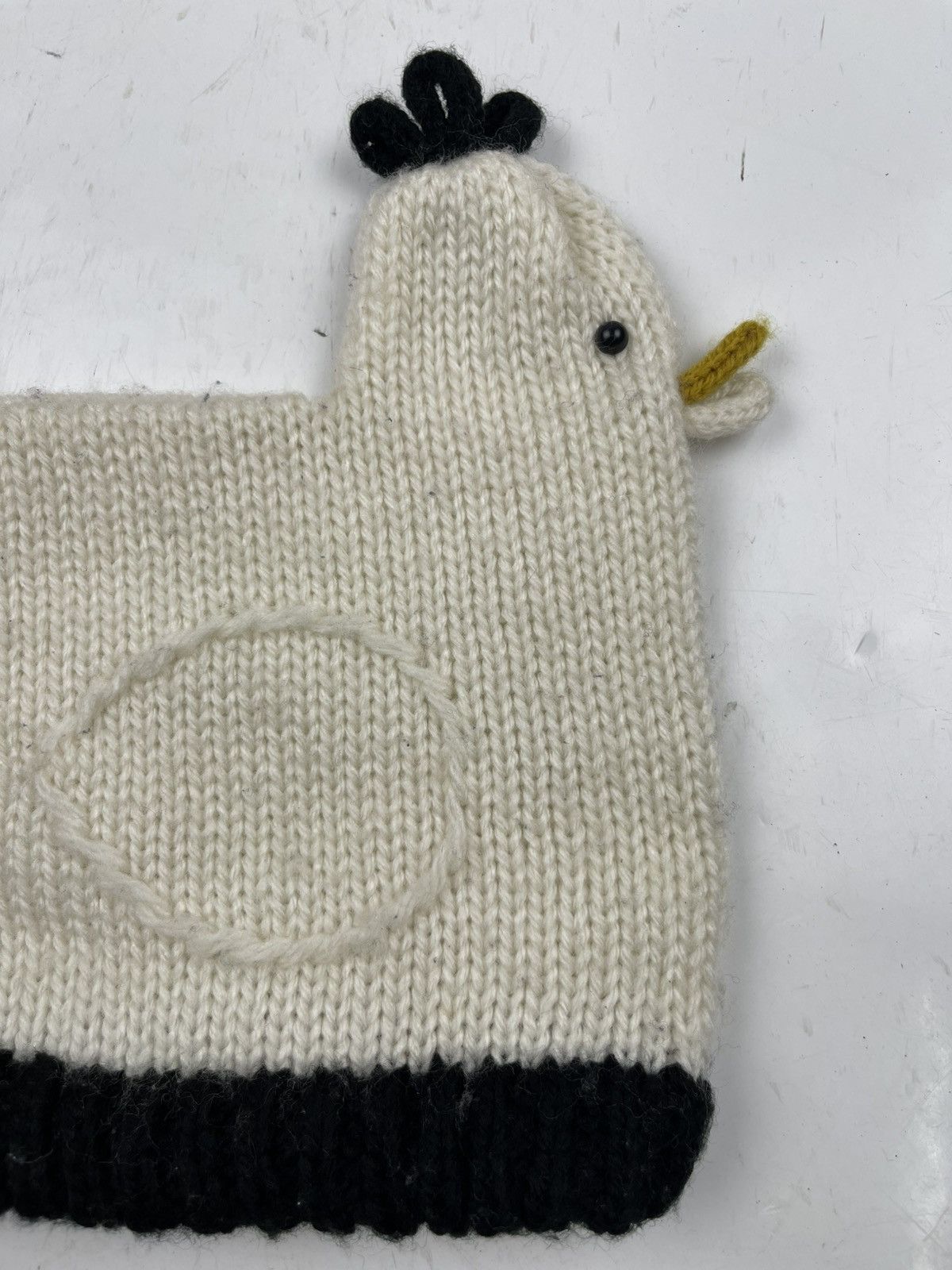 Japanese Brand very rare made in japan chicken knitted hat beanie hat tc35 Size ONE SIZE - 5 Thumbnail