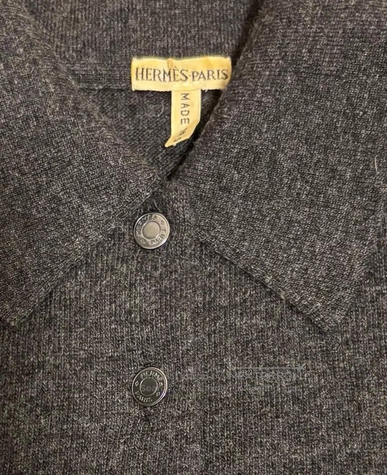 Hermes Hermes Cashmere Short Sleeve Polo Knit Shirt Size S / US 4 / IT 40 - 3 Thumbnail