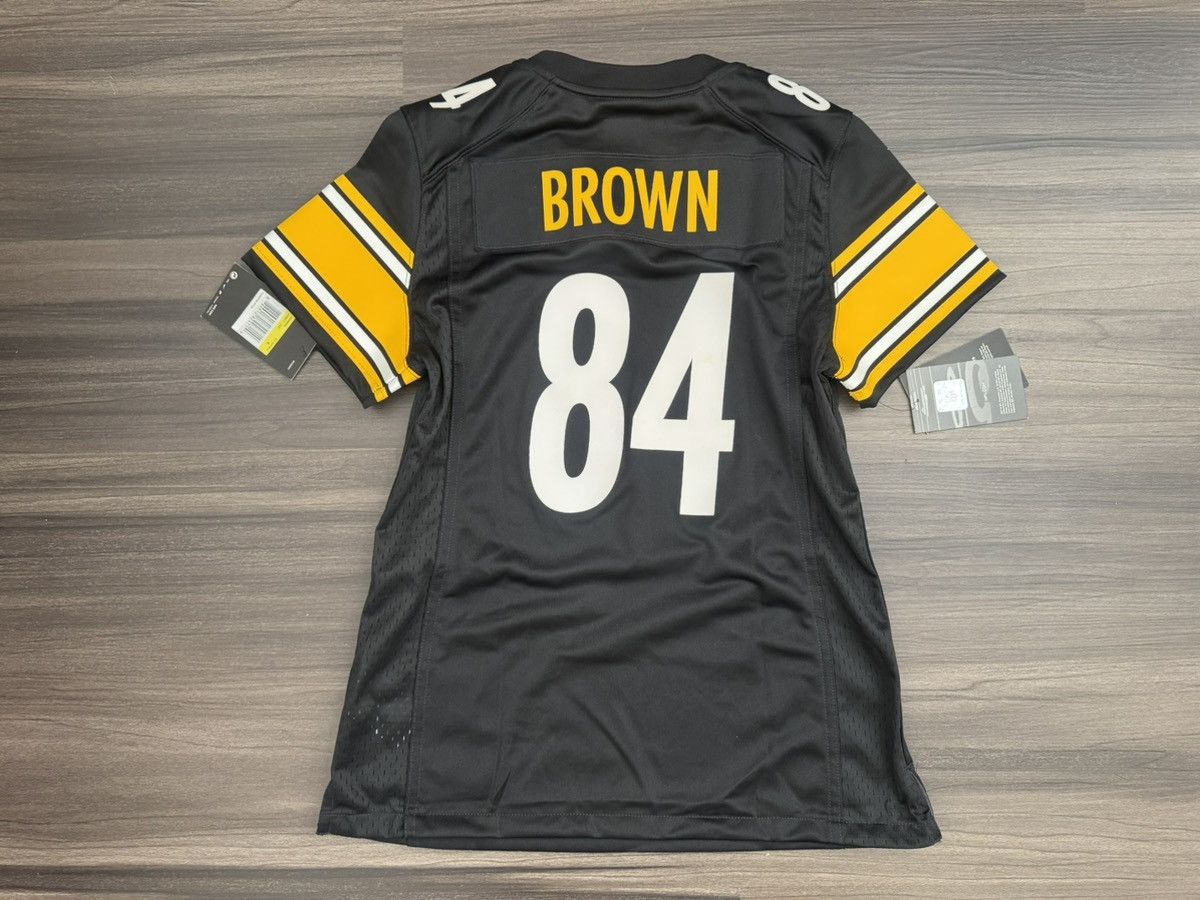 Nike Pittsburgh Steelers Antonio Brown #84 NFL On Field Jersey Size S / US 4 / IT 40 - 10 Thumbnail