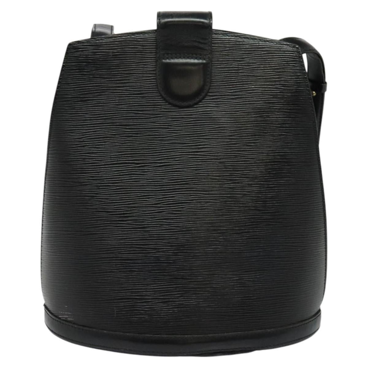 Louis Vuitton LOUIS VUITTON Epi Cluny Shoulder Bag Black M52252 Size ONE SIZE - 3 Thumbnail