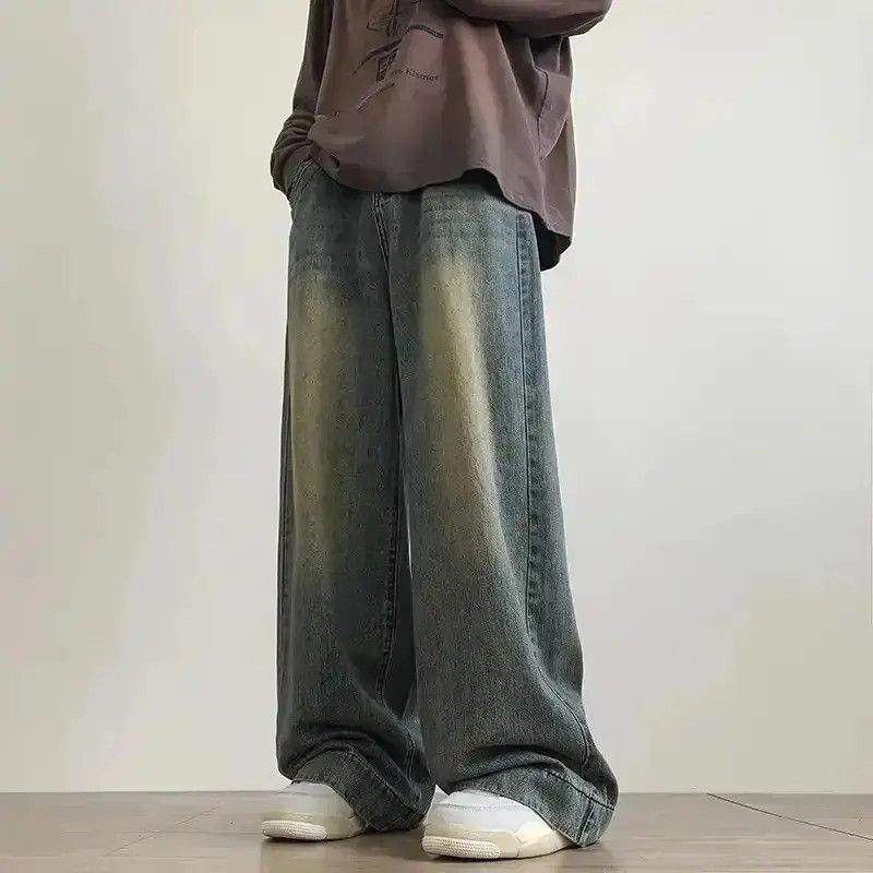 Japanese Brand Distressed Vintage Blue Jeans Size US 34 / EU 50 - 2 Thumbnail