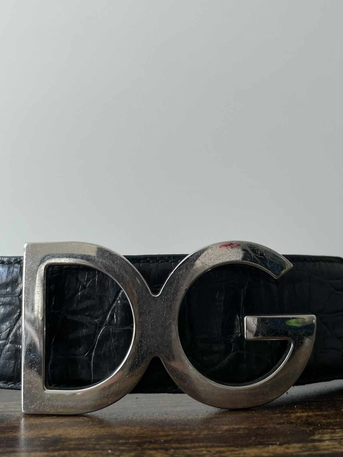 Dolce & Gabbana Dolce & Gabbana Leather Belt DG Metal Logo Luxury Size ONE SIZE - 5 Thumbnail