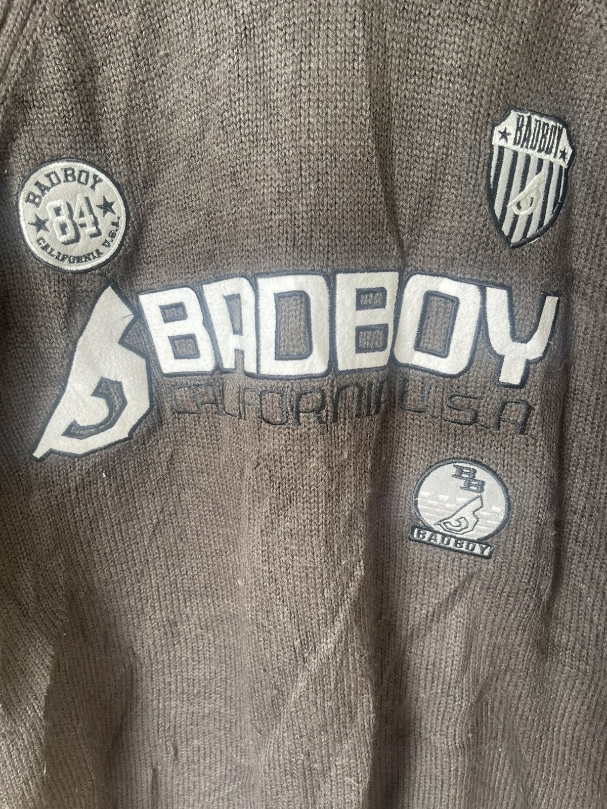 Vintage Rare BAD BOYS KNIT SWEATER Size US L / EU 52-54 / 3 - 3 Thumbnail