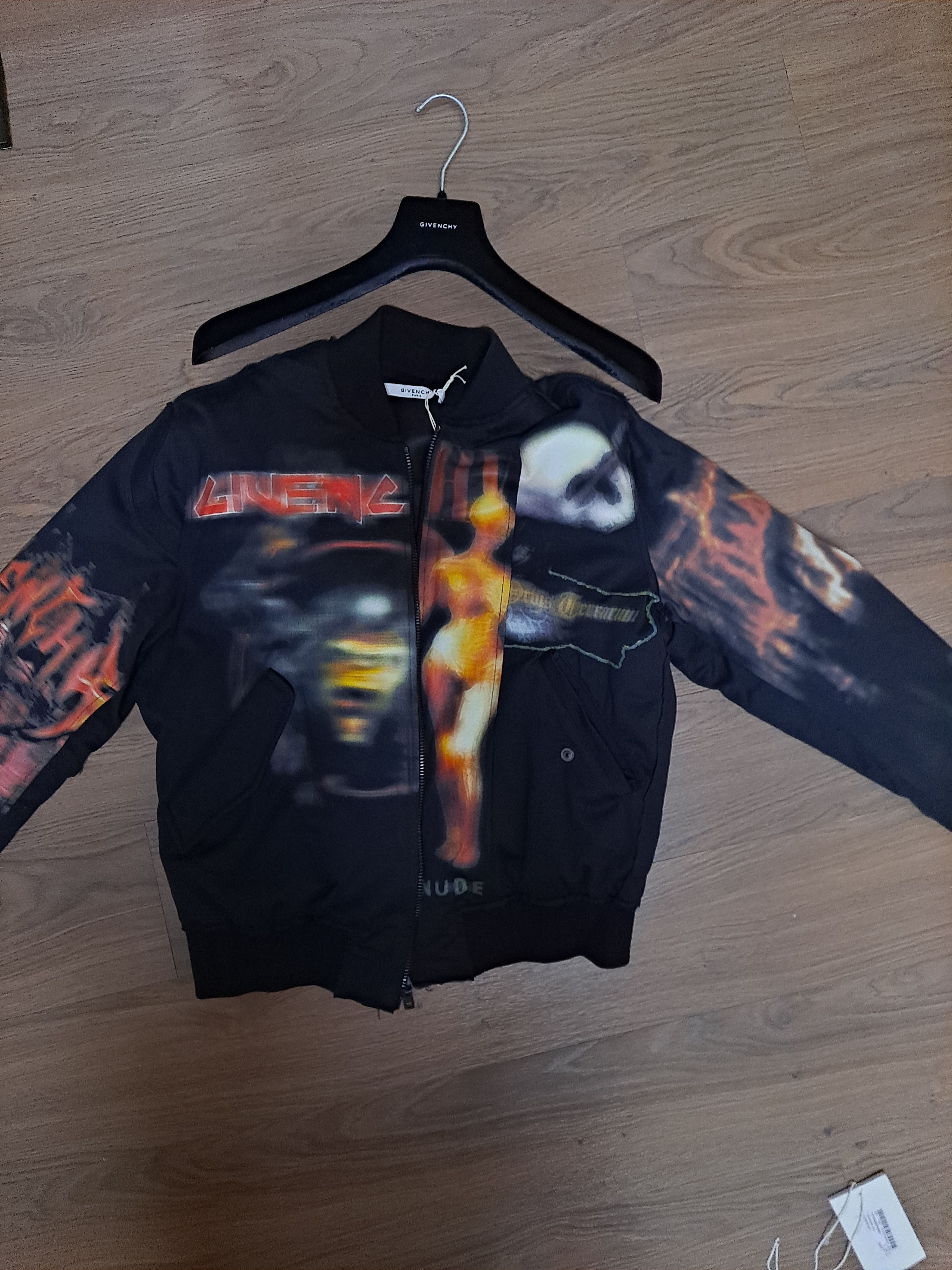 Givenchy $3.5K NWT GIVENCHY BOMBER JACKET RARE Size US XS / EU 42 / 0 - 3 Thumbnail