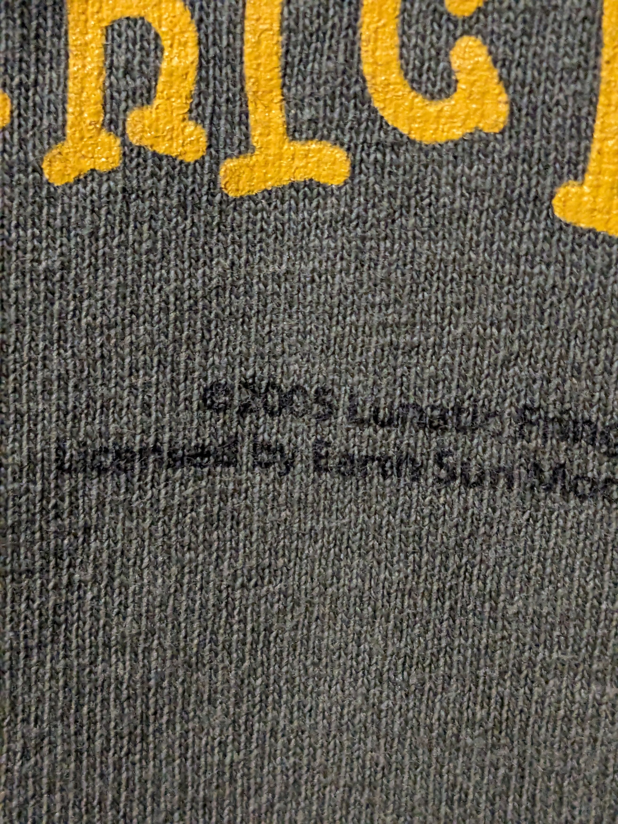 Gildan × Vintage Vintage 2005 Camping Chick Hiking Cute Center Logo T-Shirt Size US M / EU 48-50 / 2 - 3 Thumbnail