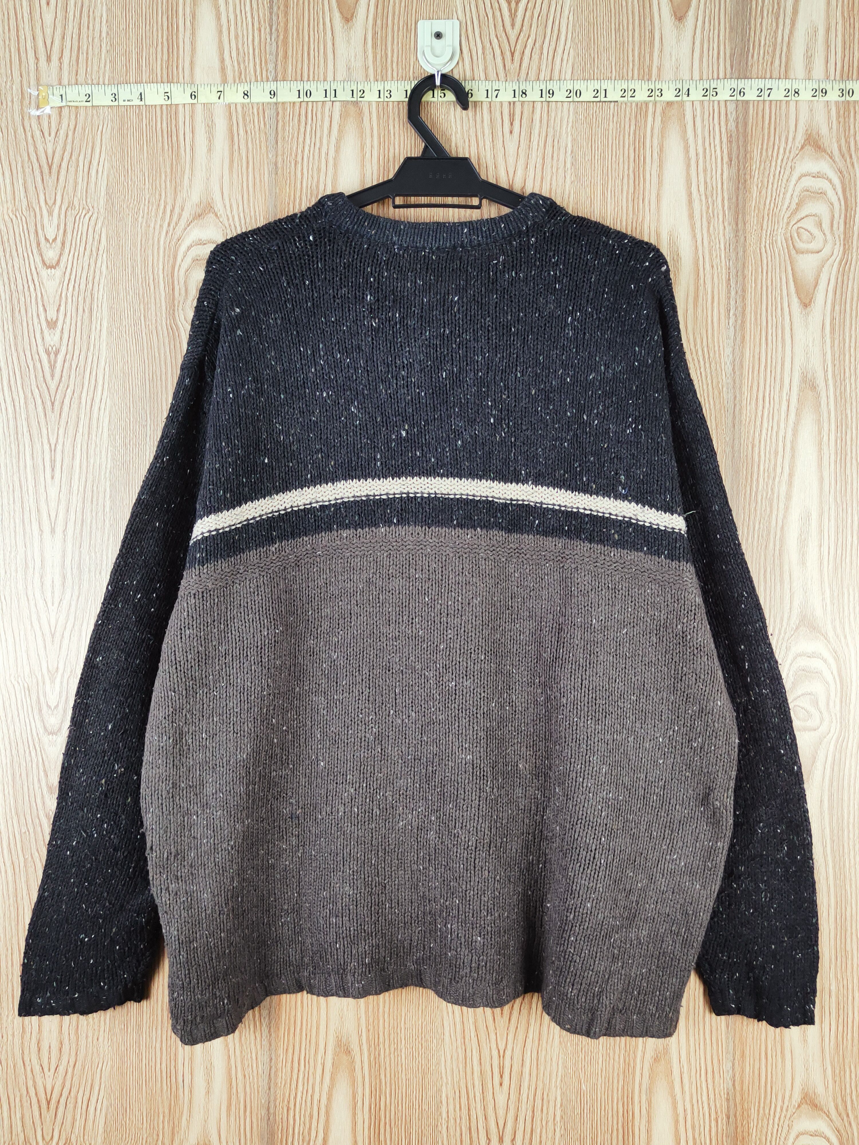Japanese Brand × Vintage COOL DESIGN 💥N9 Black Knitwear Long Sleeve T-shirts Size US XL / EU 56 / 4 - 9 Thumbnail
